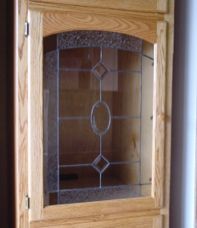 Cut Glass Door