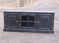 Black Antique Plasma stand