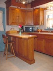 Kitchen Island & Soffit